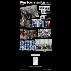 TRIPLES VISIONARY VISION - PERFORMANTE [Full Album] - Stardust K-pop Shop