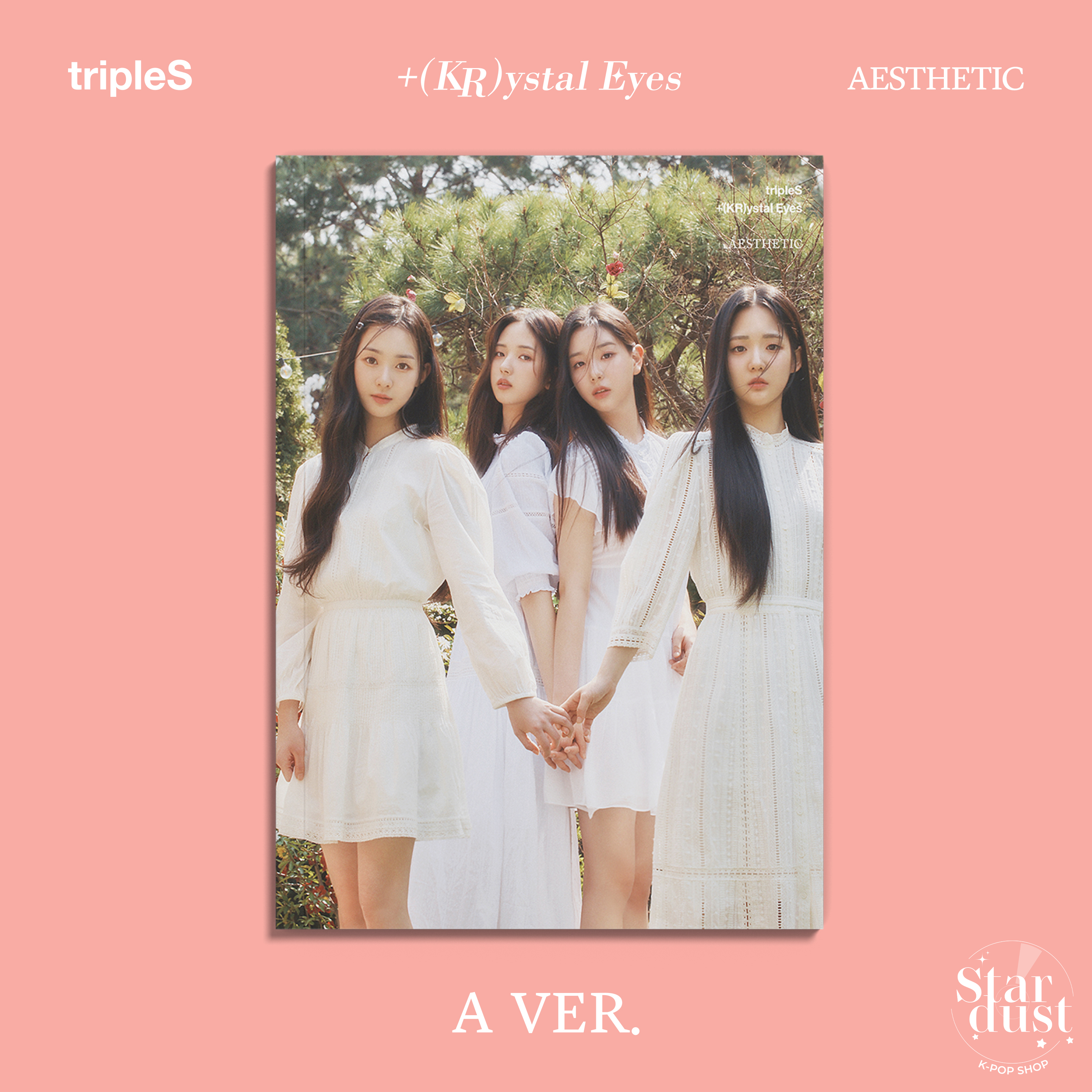 TRIPLES +(KR)YSTAL EYES - AESTHETIC [Mini Album] - Stardust K-pop Shop