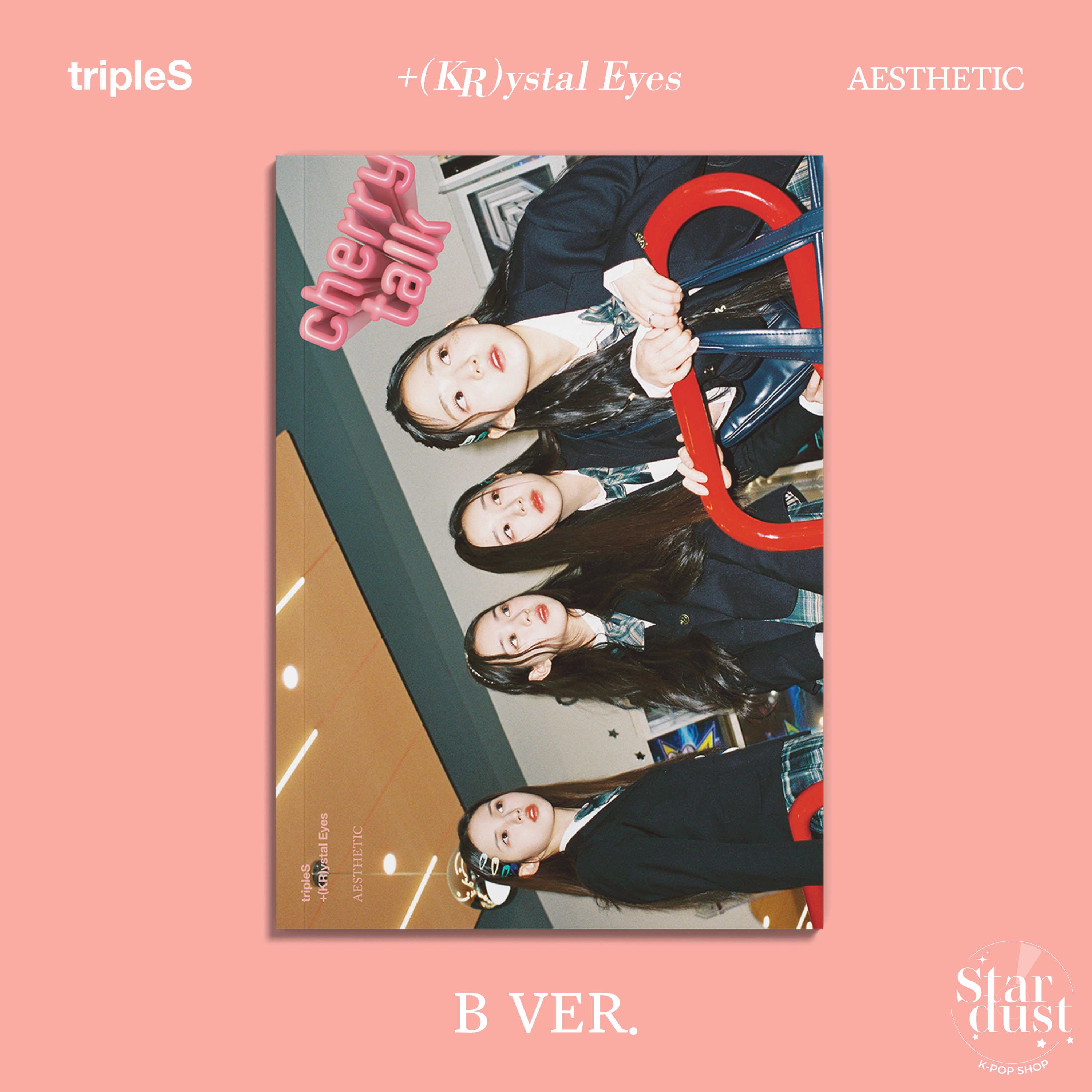 TRIPLES +(KR)YSTAL EYES - AESTHETIC [Mini Album] - Stardust K-pop Shop