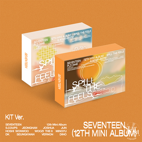 SEVENTEEN - SPILL THE FEELS [12th Mini Album] Kit Ver.