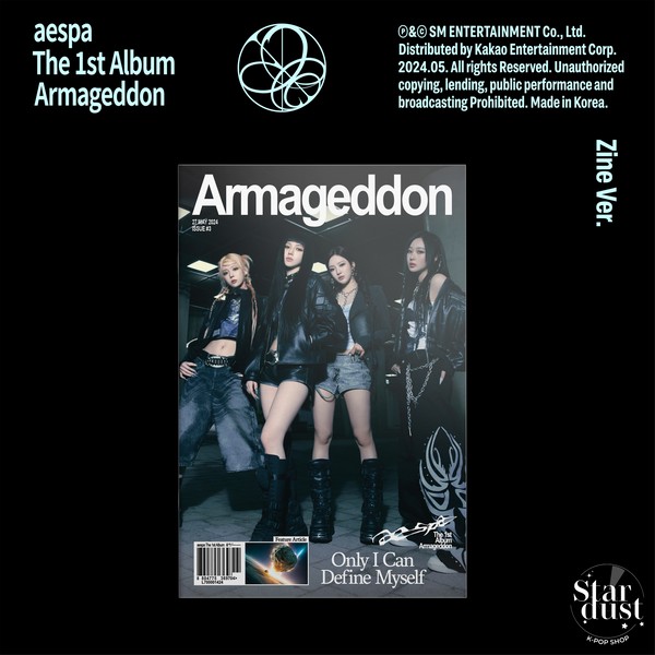 AESPA - ARMAGEDDON [1st Full Album] Zine Ver.