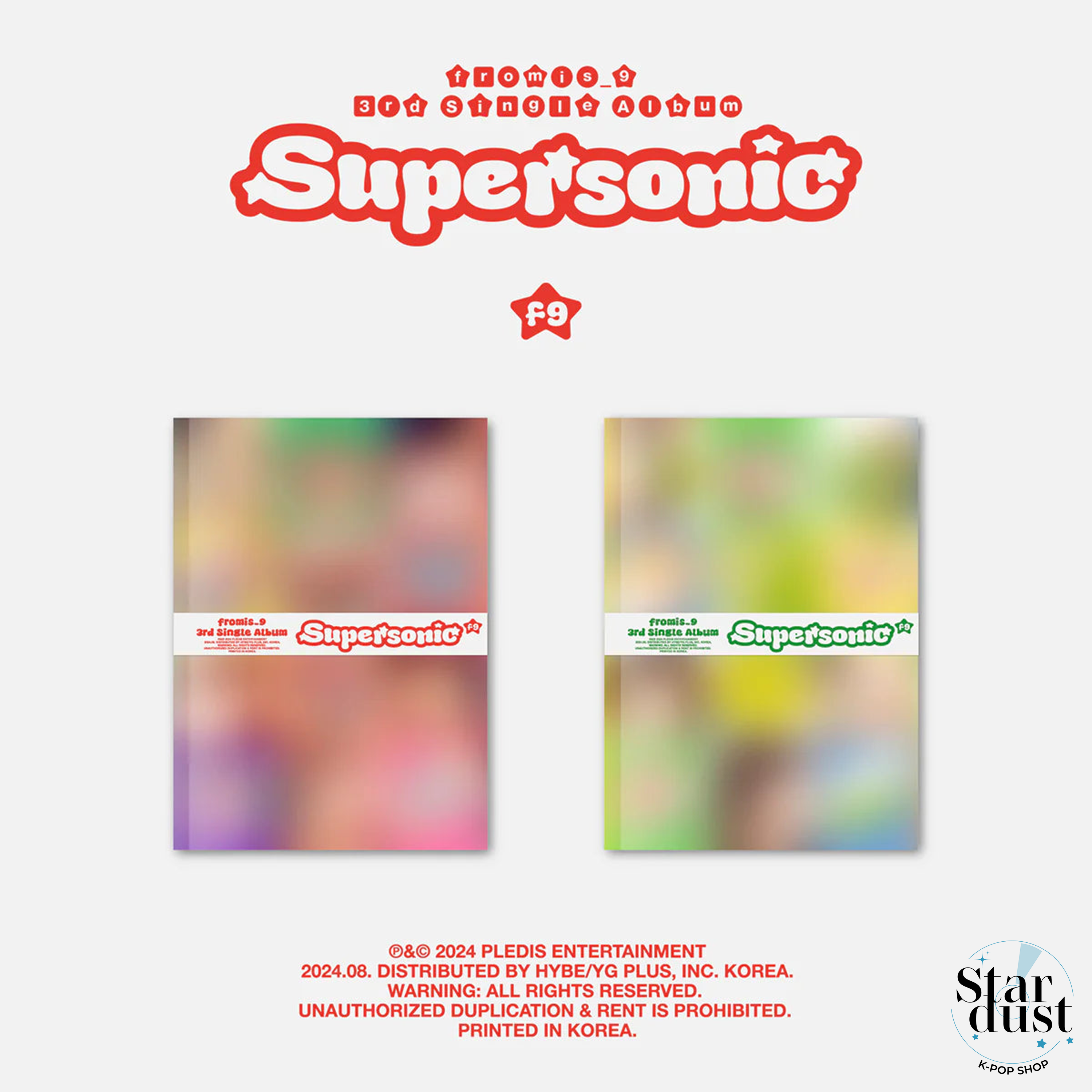 FROMIS_9 - SUPERSONIC [3rd Single Album] - Stardust K-pop Shop