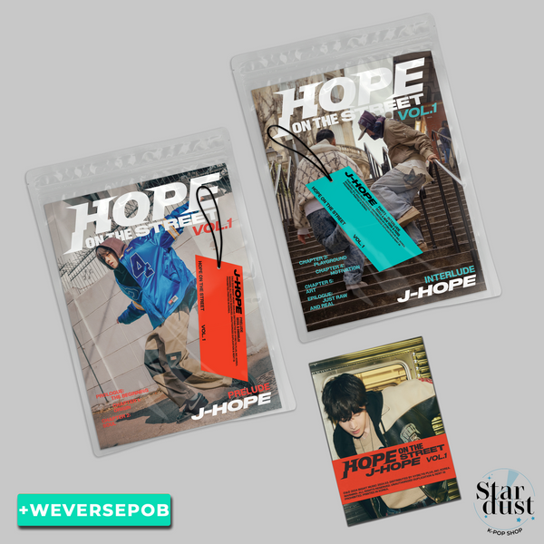 [PRE-ORDER] J-HOPE - HOPE ON THE STREET VOL. 1 + WEVERSE POB