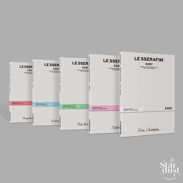LE SSERAFIM - EASY [3rd Mini Album] Compact Ver.