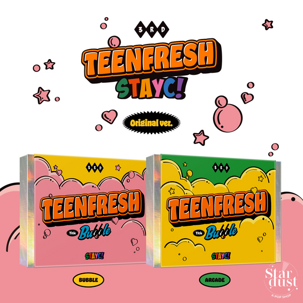 STAYC - TEENFRESH [3rd Mini Album] + POSTER