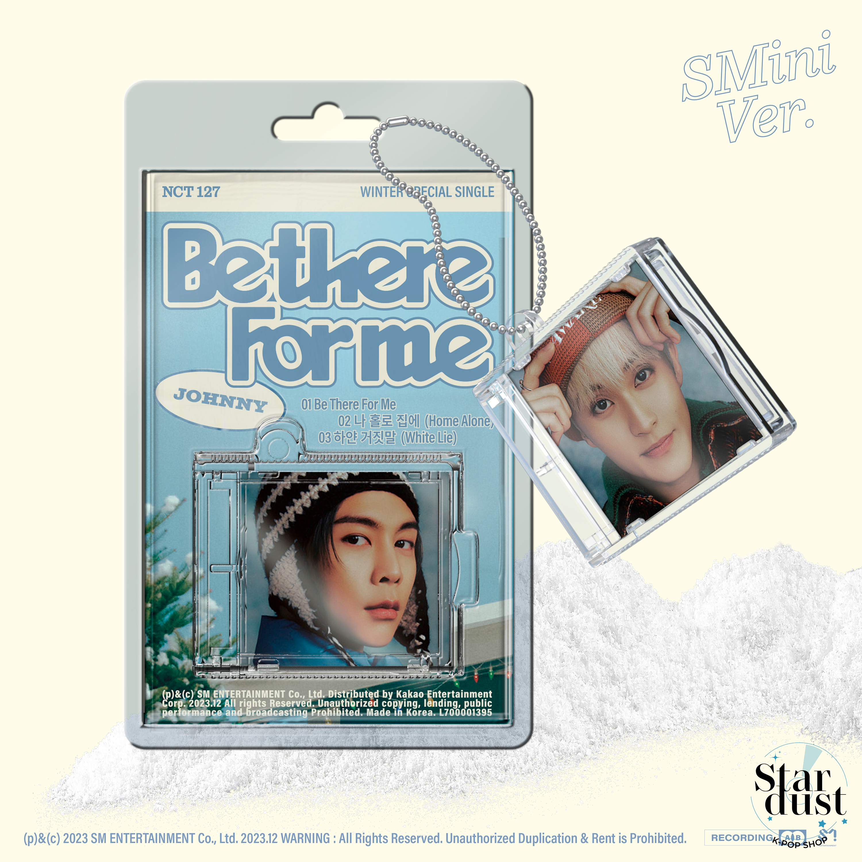 NCT 127 - BE THERE FOR ME [Winter Special Album] SMini Ver. - Stardust K-pop Shop