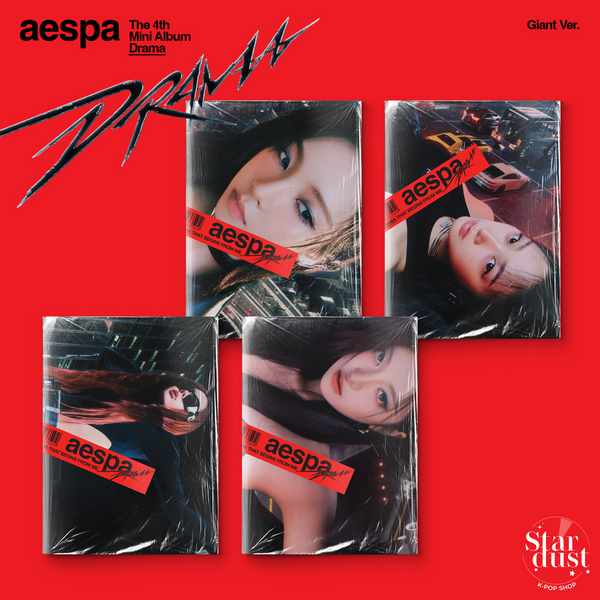 AESPA - DRAMA [4th Mini Album] Giant Ver.