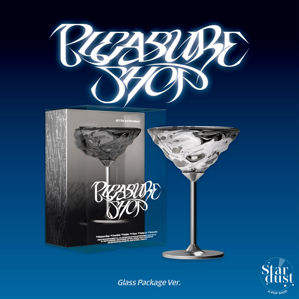 KEY - PLEASURE SHOP [3rd Mini Album] Glass Package Ver.