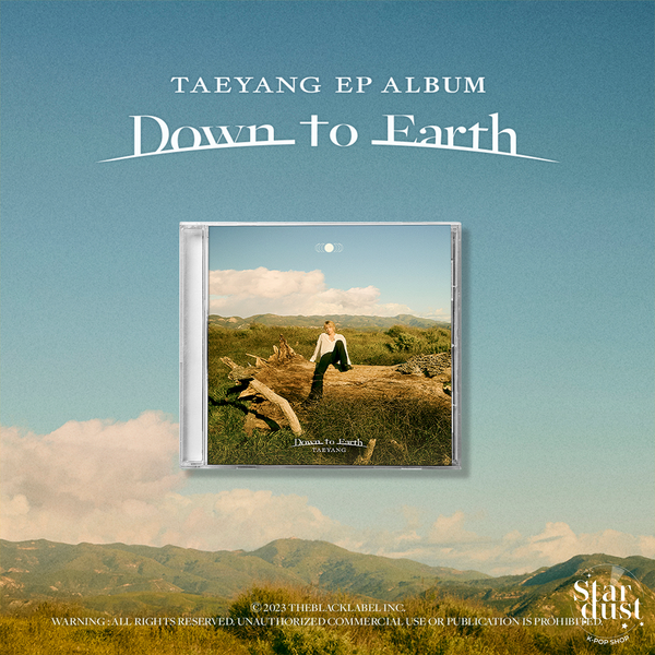 TAEYANG - DOWN TO EARTH [Mini Album] + POSTER