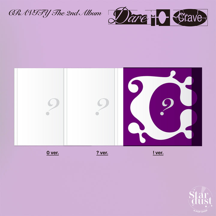CRAVITY - DARE TO CRAVE [2nd Album] - Stardust K-pop Shop