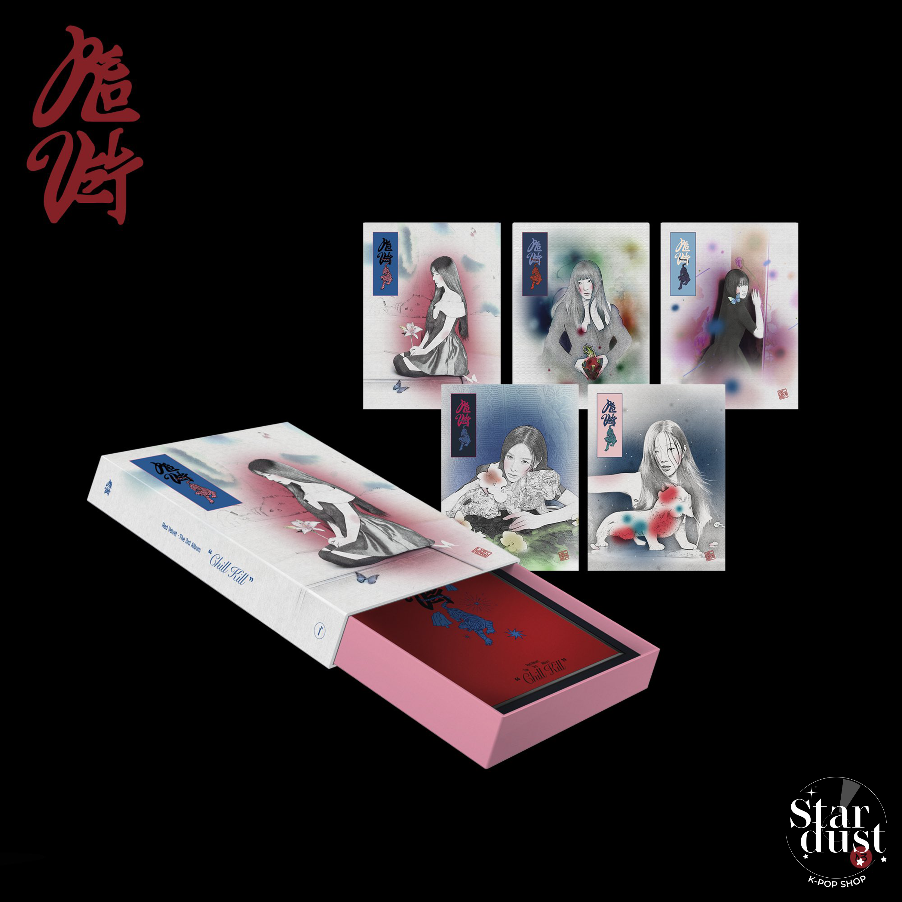 RED VELVET - CHILL KILL [3rd Full Album] Package Ver. - Stardust K-pop Shop