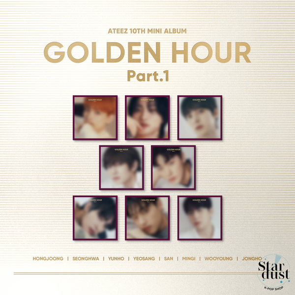 ATEEZ - GOLDEN HOUR: PART 1 [10th Mini Album] Digipack Ver.
