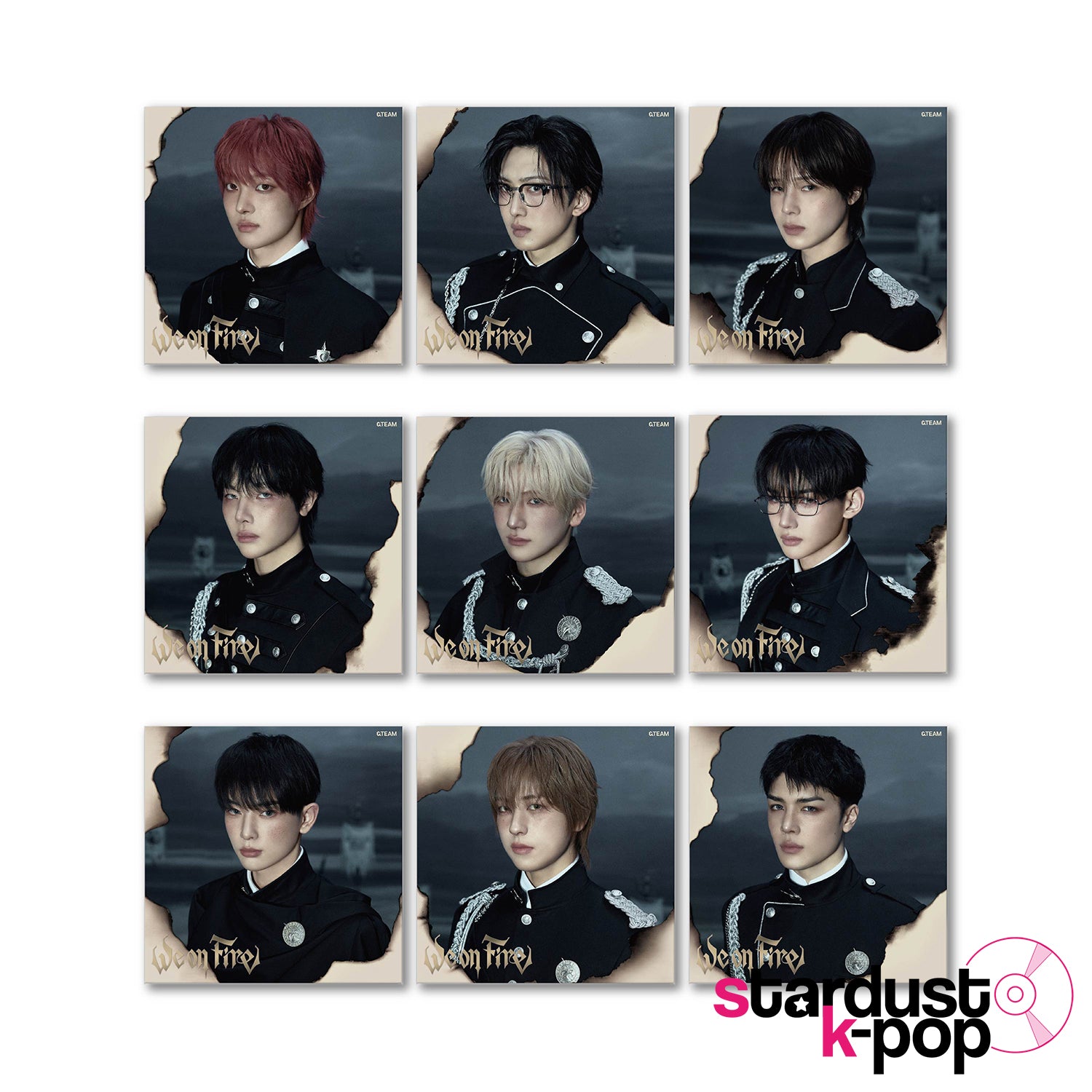&TEAM - WE ON FIRE [3rd Mini Album] Solo Edition