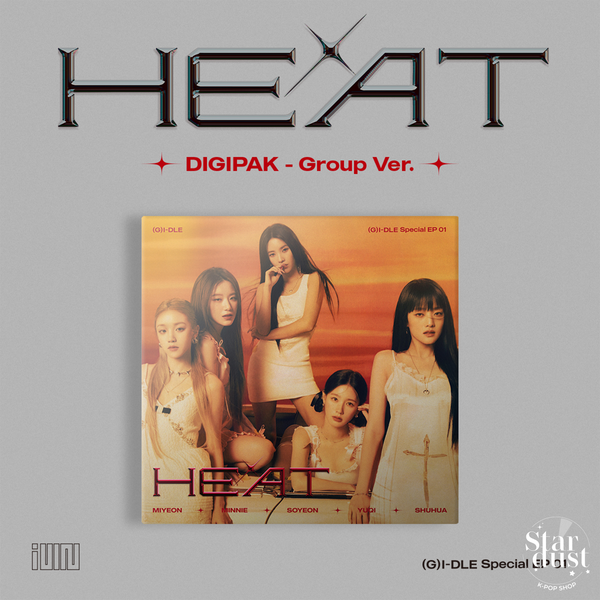 (G)I-DLE - HEAT [Special Album] Digipack Group Ver.