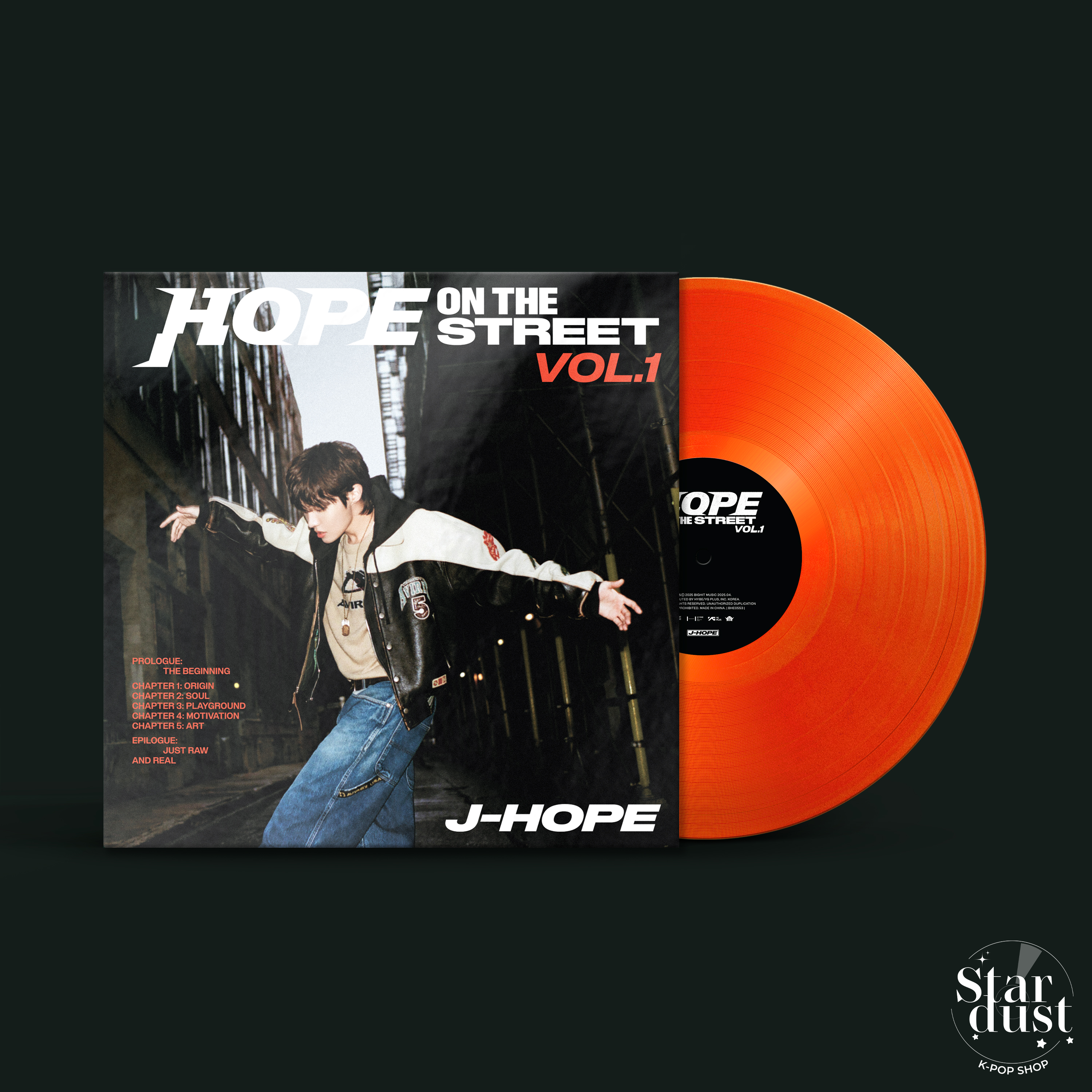 J-HOPE - HOPE ON THE STREET VOL. 1 [LP Ver.] - Stardust K-pop Shop