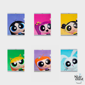 NEWJEANS - THE POWERPUFF GIRLS X NJ [PLASTIC FILE] - Stardust K-pop Shop