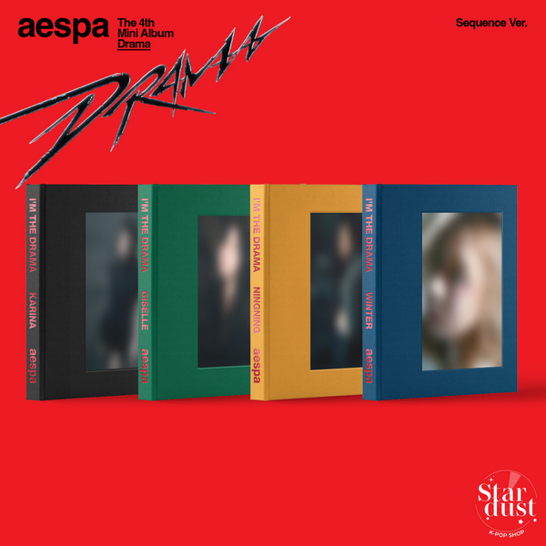 AESPA - DRAMA [4th Mini Album] Sequence Ver.