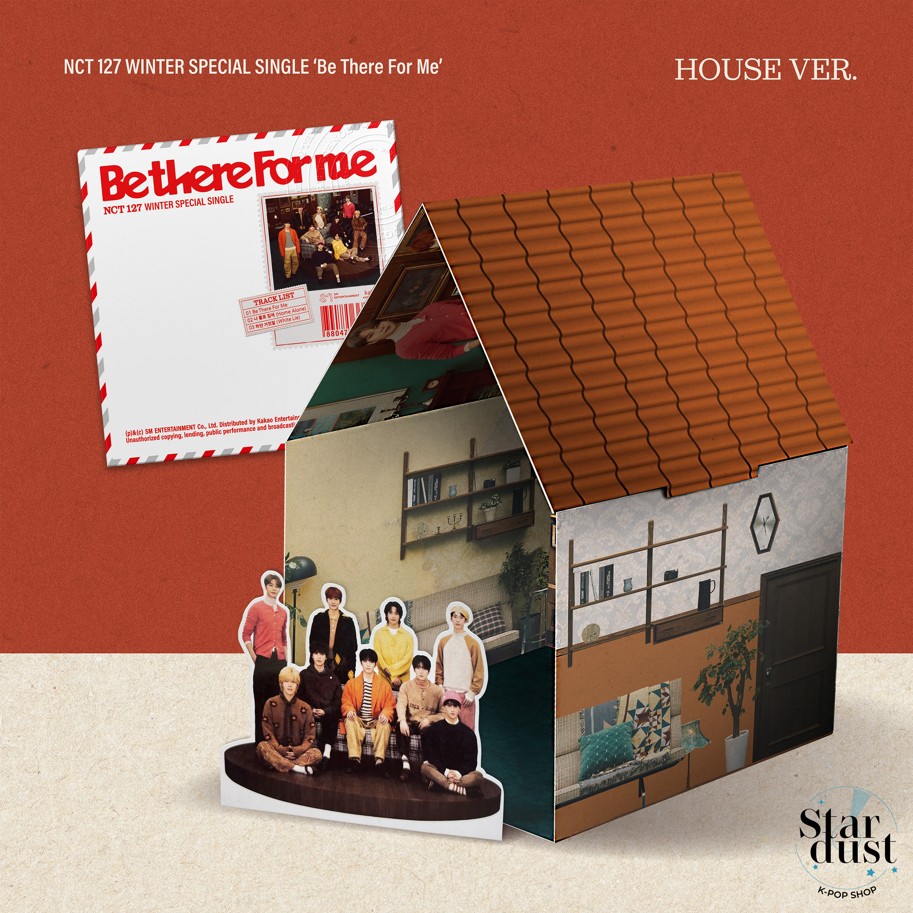 NCT 127 - BE THERE FOR ME [Winter Special Album] House Ver. - Stardust K-pop Shop