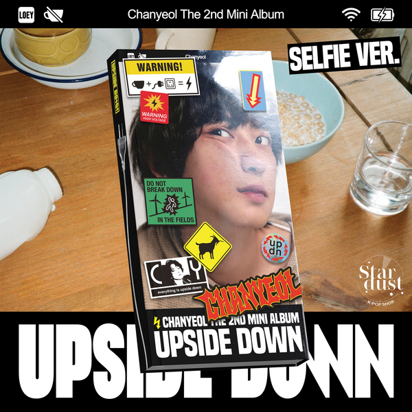 CHANYEOL - UPSIDE DOWN [2nd Mini Album] Selfie Ver.