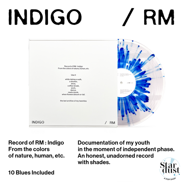 RM - INDIGO [Vinyl / LP Ver.]
