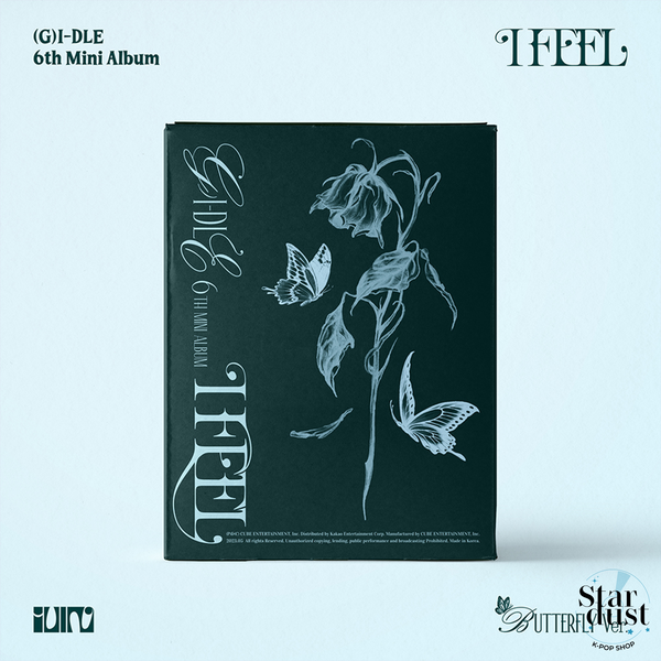(G)I-DLE - I FEEL [6th Mini Album] Butterfly Ver.