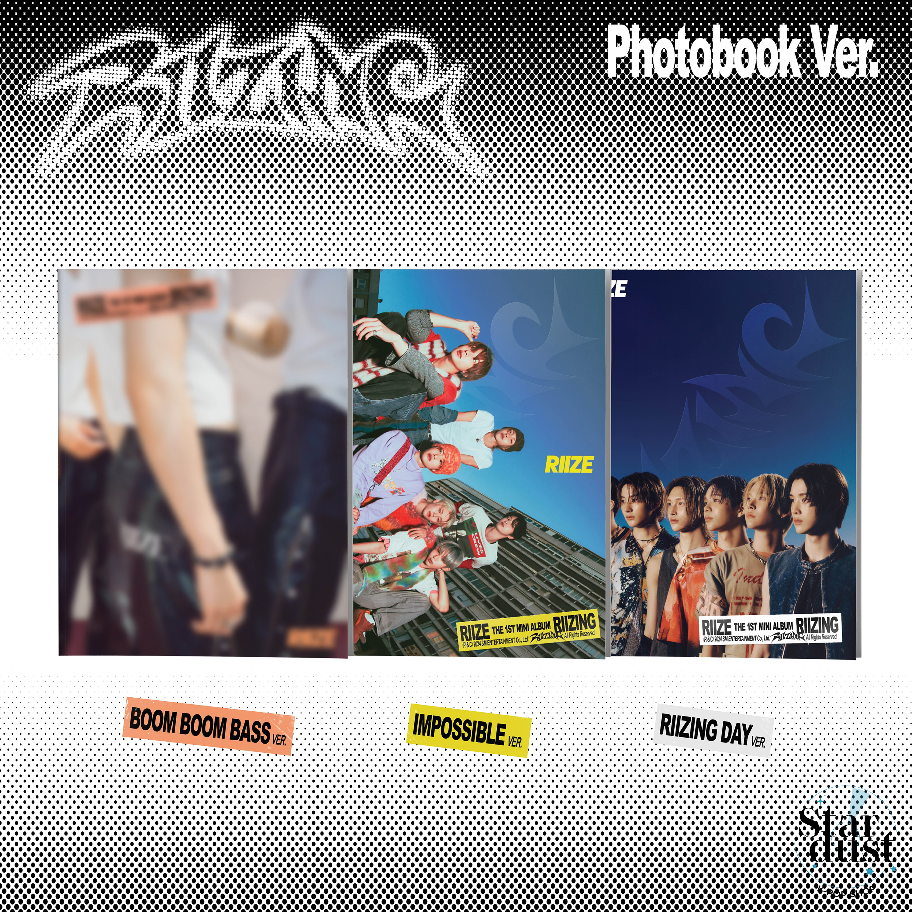 RIIZE - RIIZING [1st Mini Album] Photobook Ver. - Stardust K-pop Shop