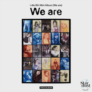 I-DLE - WE ARE [8th Mini Album] Pocaalbum Ver. - Stardust K-pop Shop