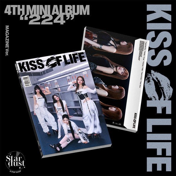 KISS OF LIFE - 224 [4th Mini Album] Magazine Ver.
