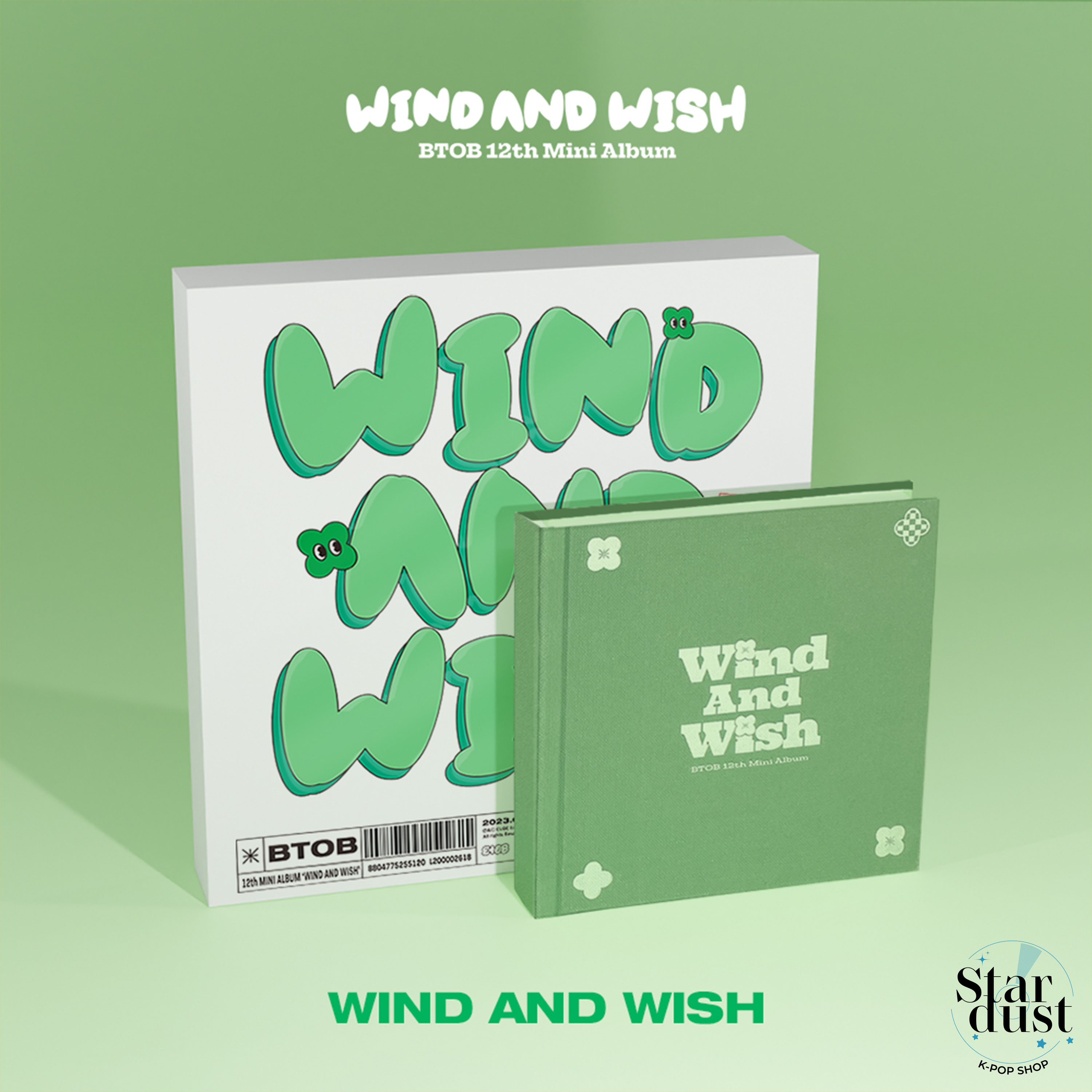 BTOB - WIND AND WISH [12th Mini Album] - Stardust K-pop Shop