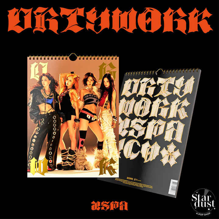 AESPA - DIRTY WORK [Single] Dirty Worker Ver. - Stardust K-pop Shop