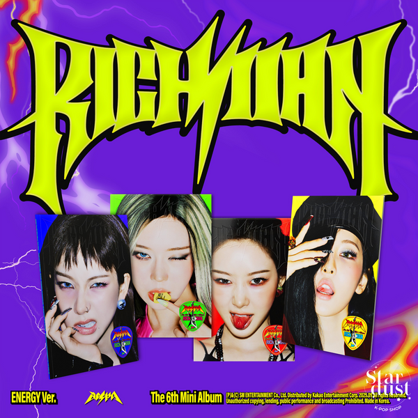 AESPA - RICH MAN [6th Mini Album] Energy Ver.