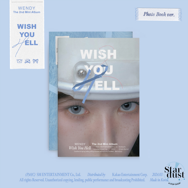 WENDY - WISH YOU HELL [2nd Mini Album] Photobook Ver.