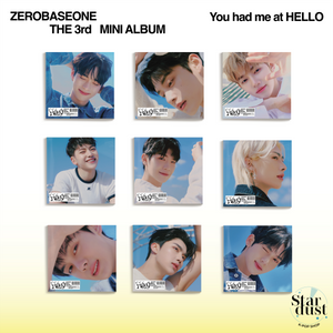 ZEROBASEONE - YOU HAD ME AT HELLO [3rd Mini Album] Digipack Ver. - Stardust K-pop Shop