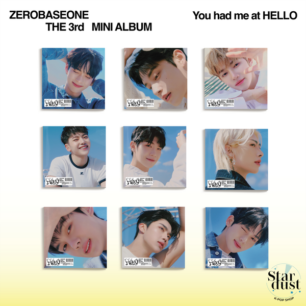 ZEROBASEONE - YOU HAD ME AT HELLO [3rd Mini Album] Digipack Ver.