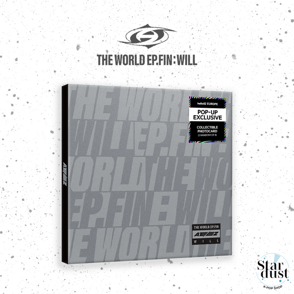 ATEEZ - THE WORLD EP. FIN: WILL [EUROPE POP-UP EXCLUSIVE] Digipak Ver.