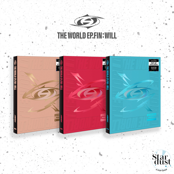 ATEEZ - THE WORLD EP. FIN: WILL [EUROPE POP-UP EXCLUSIVE] Photobook Ver.