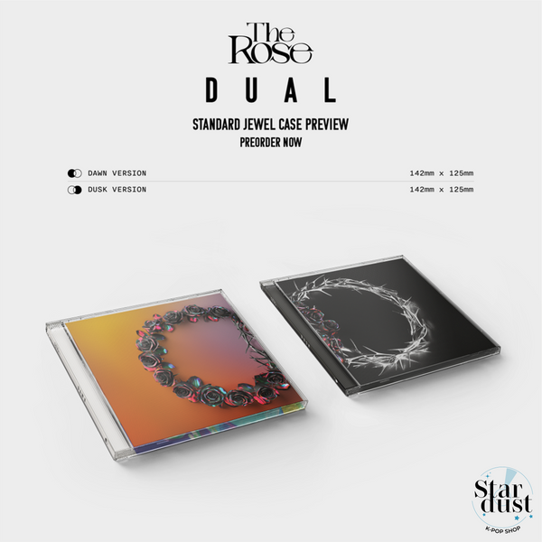 THE ROSE - DUAL [2nd Full Album] Jewel Case Ver.
