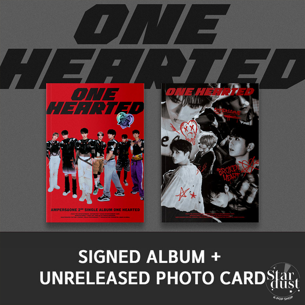 AMPERS&ONE - ONE HEARTED [2nd Single Album] Signed Ver.