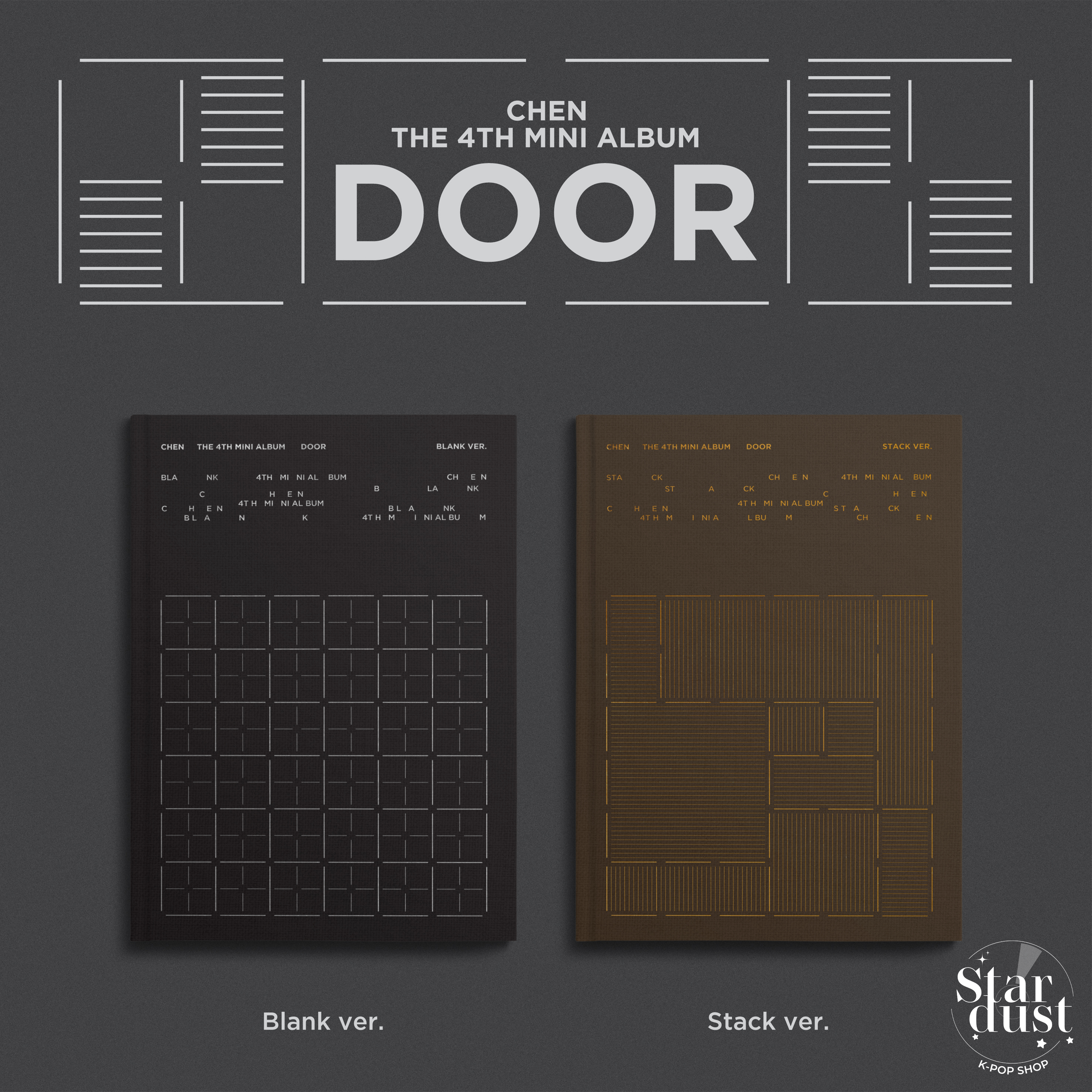 CHEN - DOOR [4th Mini Album] - Stardust K-pop Shop