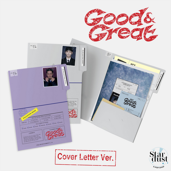 KEY - GOOD & GREAT [2nd Mini Album] Cover Letter Ver.