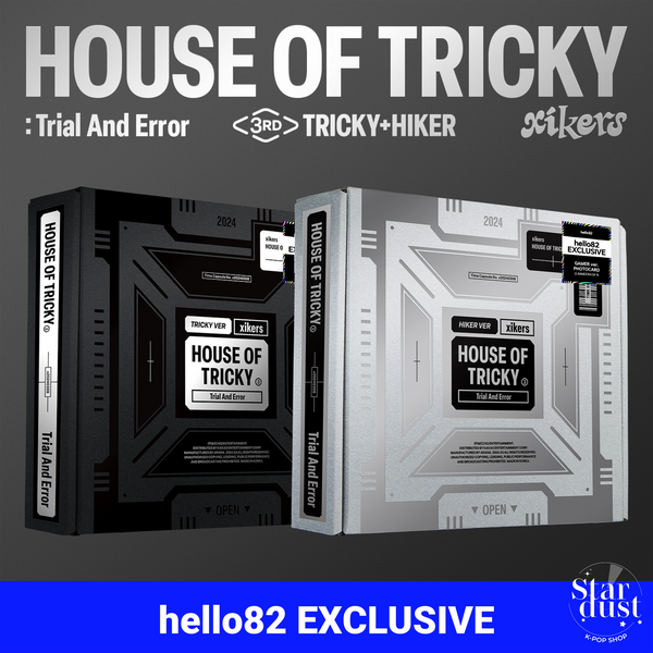 xikers - HOUSE OF TRICKY: TRIAL AND ERROR [3rd Mini Album] hello82 EXCLUSIVE