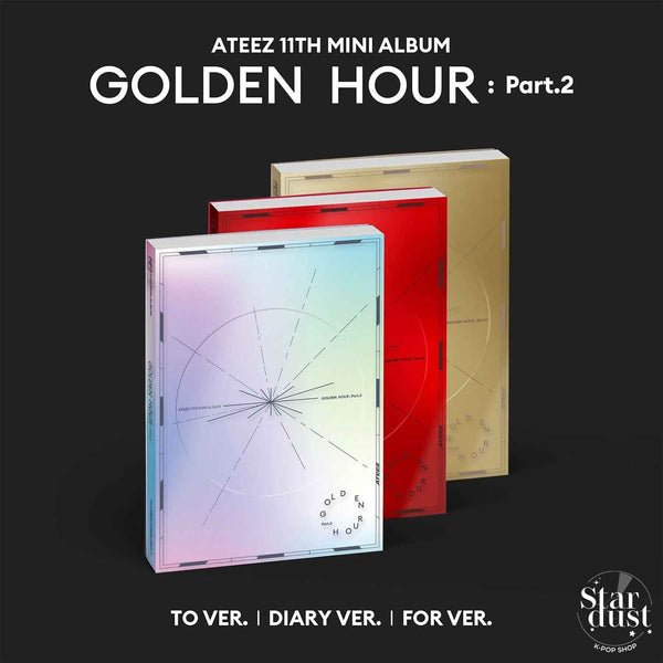 ATEEZ - GOLDEN HOUR : Part.2 [11th Mini Album] Photobook Ver.