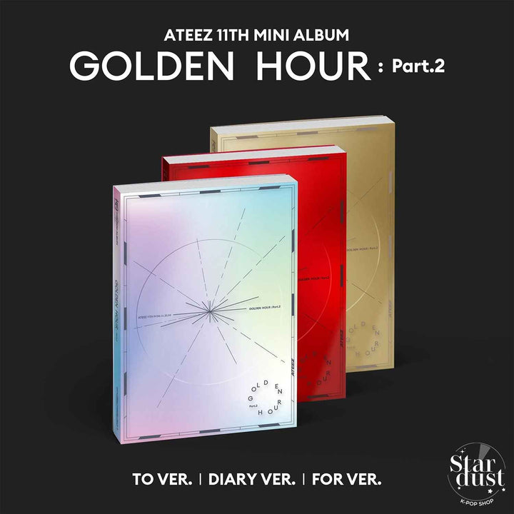 ATEEZ - GOLDEN HOUR : Part.2 [11th Mini Album] Photobook Ver.