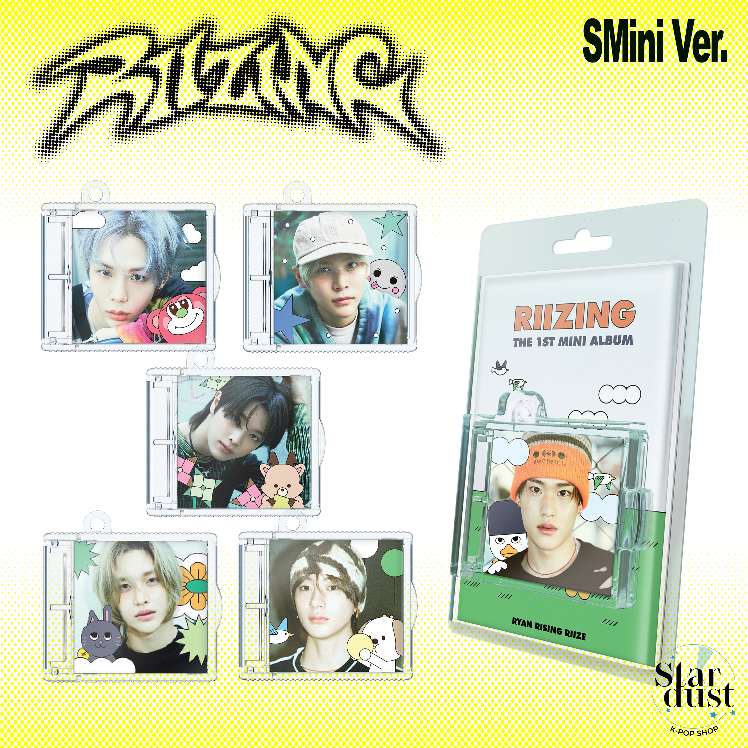 RIIZE - RIIZING [1st Mini Album] SMini Ver. - Stardust K-pop Shop