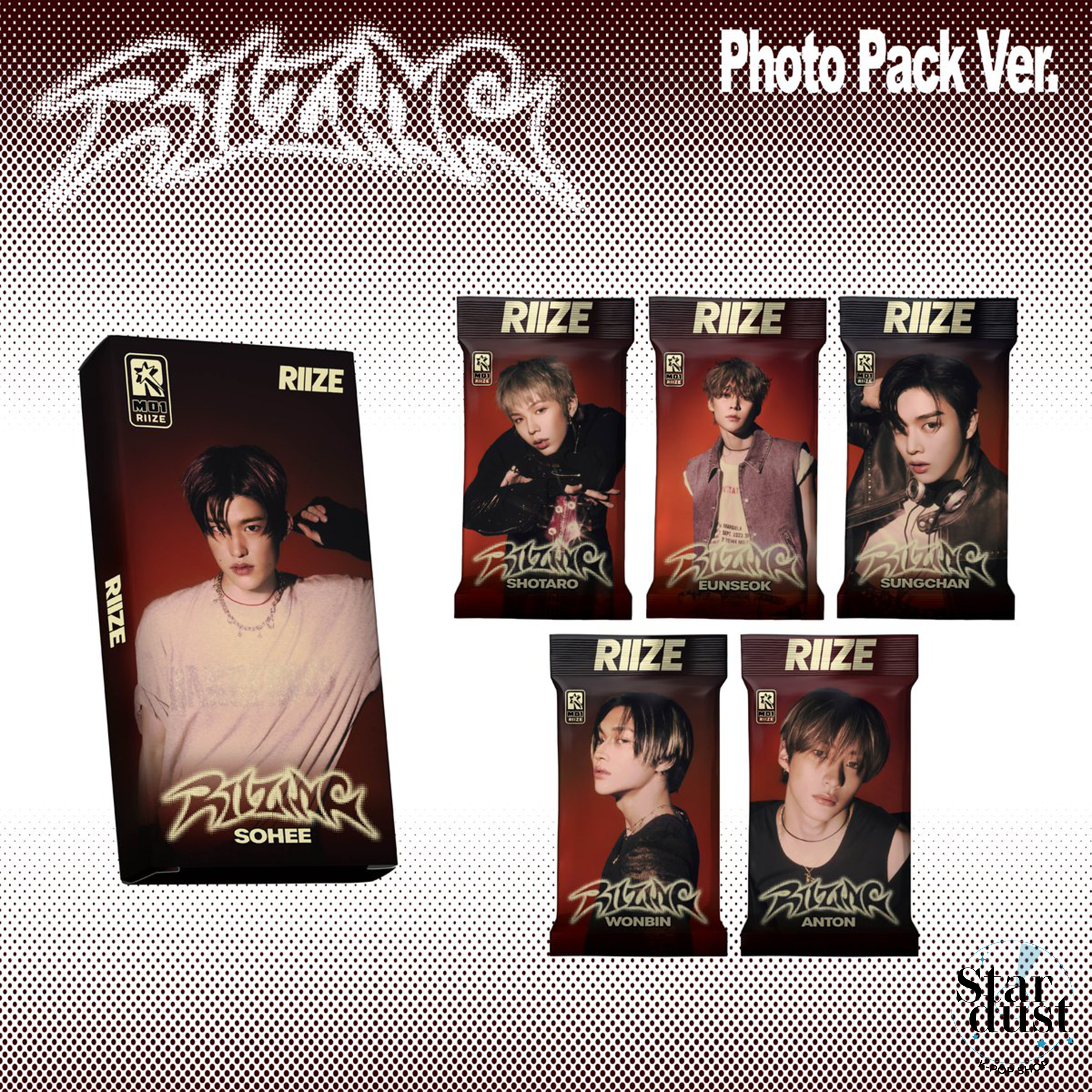 RIIZE - RIIZING [1st Mini Album] Photo Pack Ver. - Stardust K-pop Shop