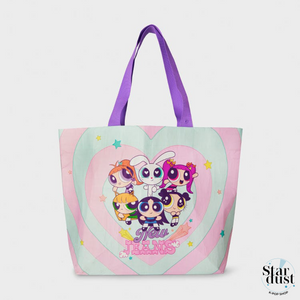 NEWJEANS - THE POWERPUFF GIRLS X NJ [REUSABLE BAG L] - Stardust K-pop Shop