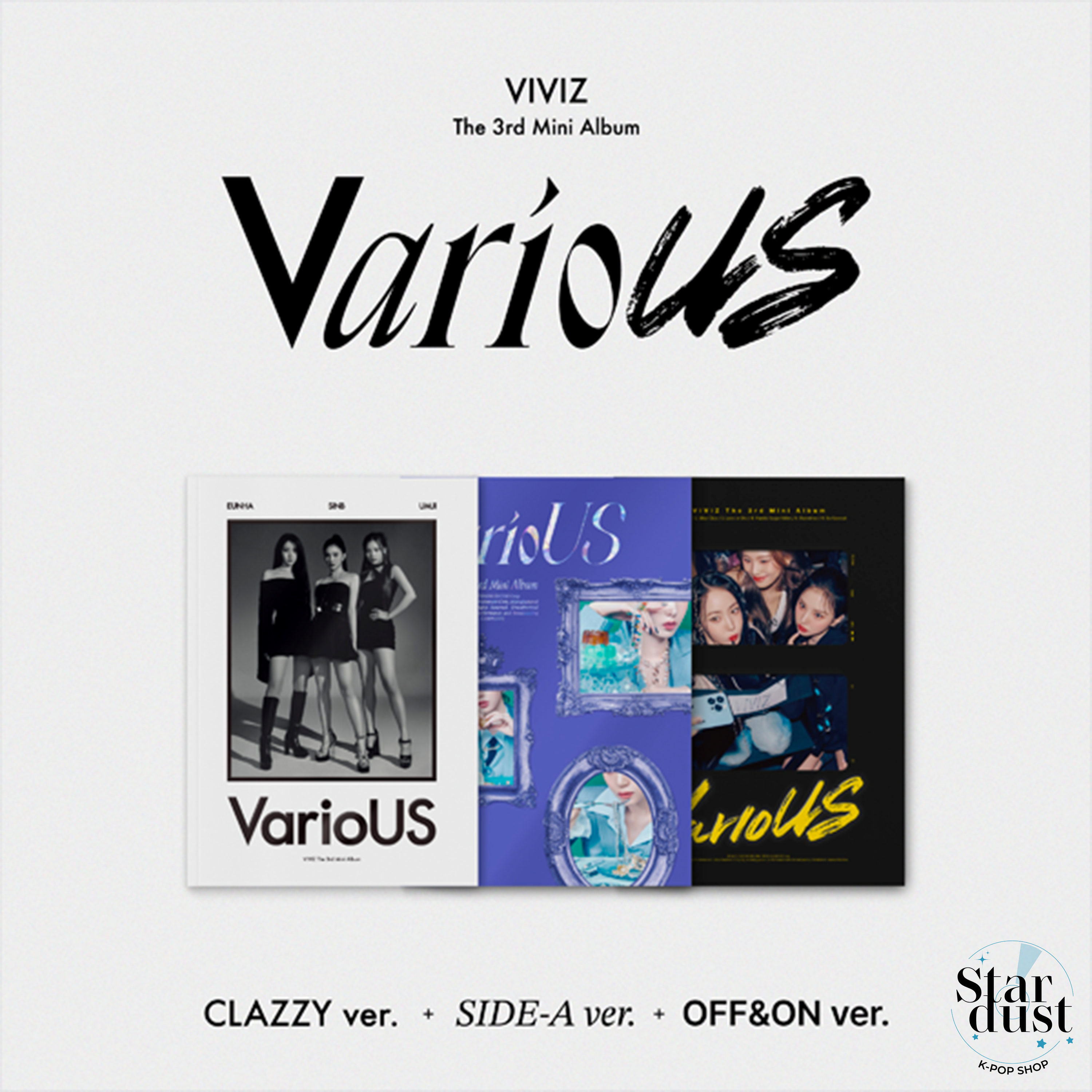 VIVIZ - VARIOUS [3rd Mini Album] - Stardust K-pop Shop