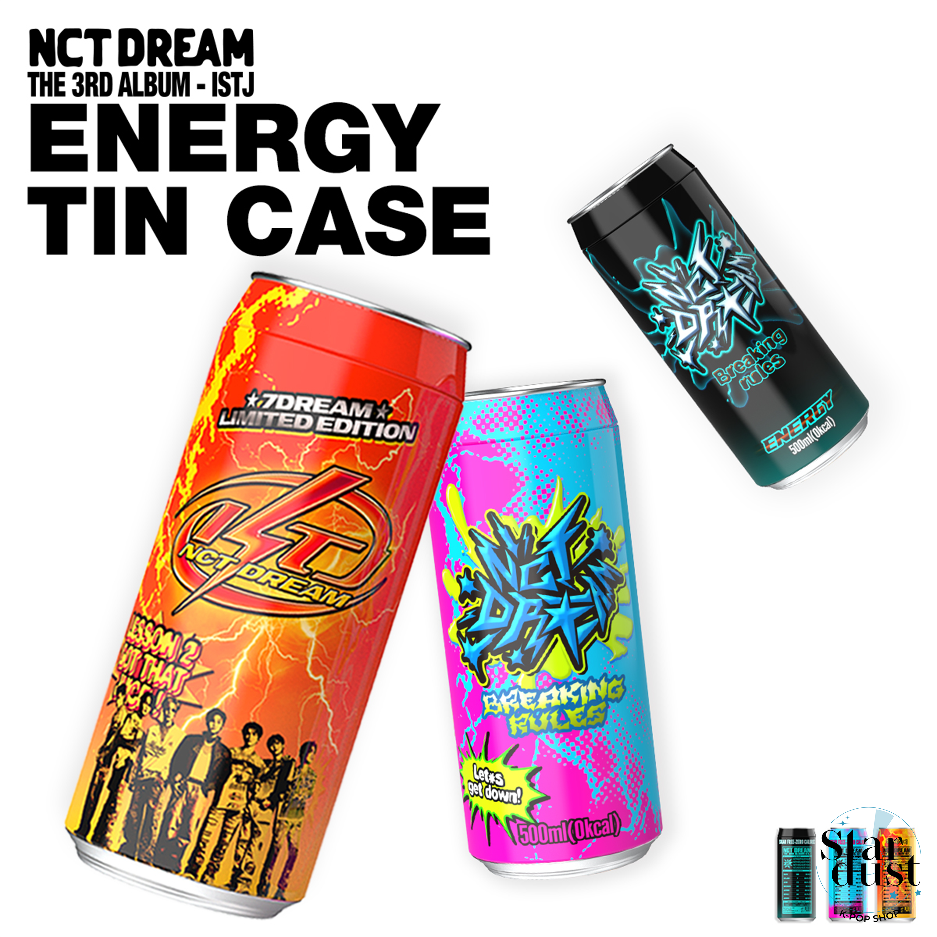 NCT DREAM - ISTJ ENERGY TIN CASE - Stardust K-pop Shop