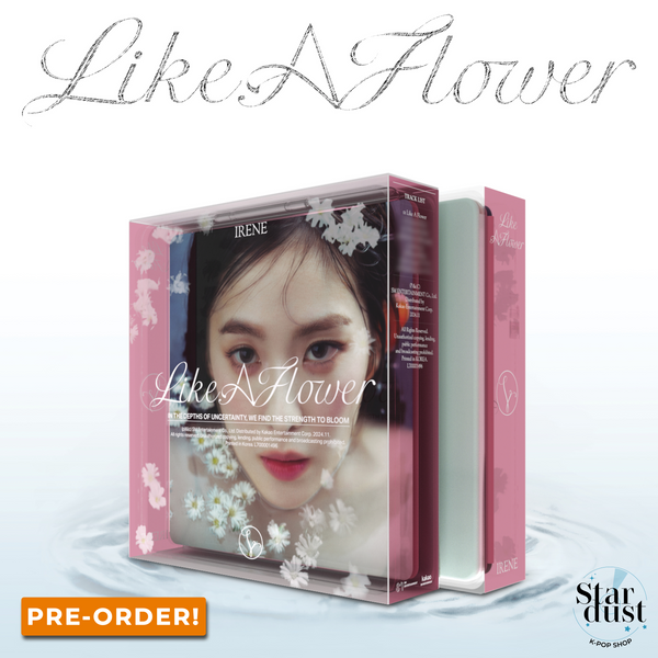 [PRE-ORDER] IRENE - LIKE A FLOWER [1st Mini Album] Case Ver.