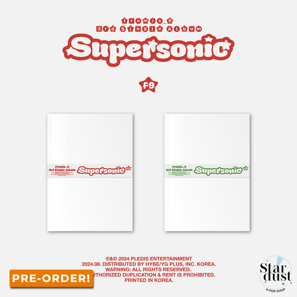 [PRE-ORDER] FROMIS_9 - SUPERSONIC [3rd Single Album]